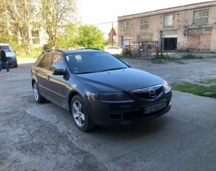 Серый Мазда 6, объемом двигателя 2 л и пробегом 370 тыс. км за 4300 $, фото 1 на Automoto.ua
