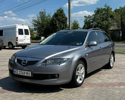 Сірий Мазда 6, об'ємом двигуна 2 л та пробігом 221 тис. км за 6000 $, фото 1 на Automoto.ua