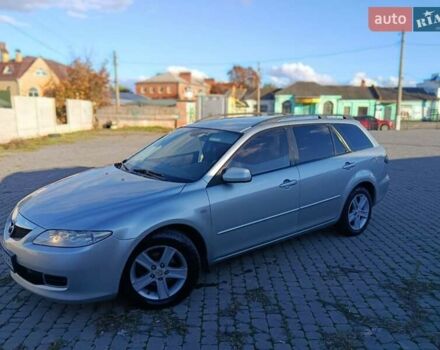 Серый Мазда 6, объемом двигателя 2 л и пробегом 300 тыс. км за 3800 $, фото 1 на Automoto.ua
