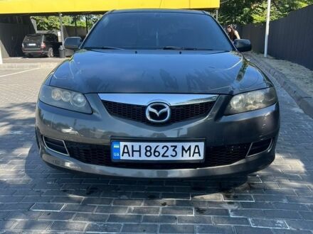 Серый Мазда 6, объемом двигателя 1.8 л и пробегом 370 тыс. км за 4800 $, фото 1 на Automoto.ua