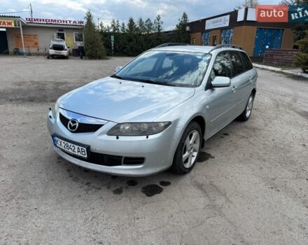 Серый Мазда 6, объемом двигателя 2 л и пробегом 270 тыс. км за 3300 $, фото 1 на Automoto.ua