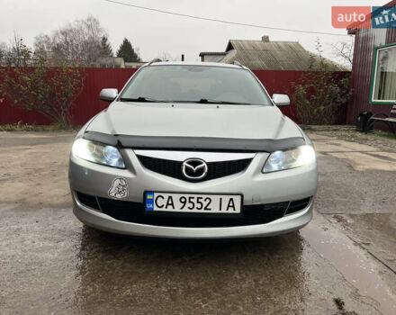 Сірий Мазда 6, об'ємом двигуна 2 л та пробігом 219 тис. км за 4100 $, фото 1 на Automoto.ua