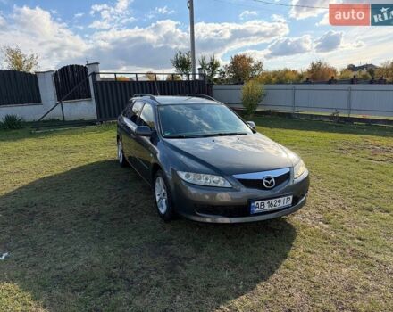 Сірий Мазда 6, об'ємом двигуна 2 л та пробігом 208 тис. км за 3900 $, фото 1 на Automoto.ua