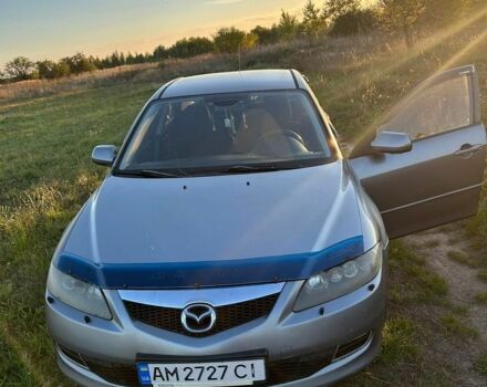 Сірий Мазда 6, об'ємом двигуна 2 л та пробігом 348 тис. км за 4000 $, фото 1 на Automoto.ua