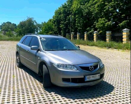 Серый Мазда 6, объемом двигателя 2 л и пробегом 300 тыс. км за 3100 $, фото 1 на Automoto.ua