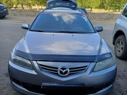 Серый Мазда 6, объемом двигателя 2 л и пробегом 280 тыс. км за 4500 $, фото 1 на Automoto.ua