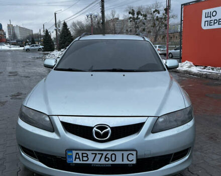 Серый Мазда 6, объемом двигателя 2 л и пробегом 330 тыс. км за 3800 $, фото 1 на Automoto.ua