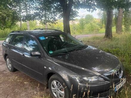 Серый Мазда 6, объемом двигателя 2 л и пробегом 235 тыс. км за 2456 $, фото 1 на Automoto.ua