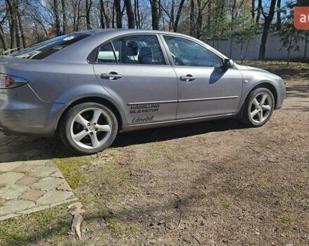 Серый Мазда 6, объемом двигателя 2 л и пробегом 289 тыс. км за 4600 $, фото 1 на Automoto.ua