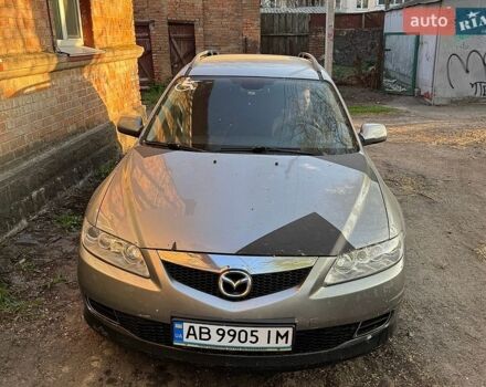 Серый Мазда 6, объемом двигателя 2 л и пробегом 345 тыс. км за 3000 $, фото 1 на Automoto.ua
