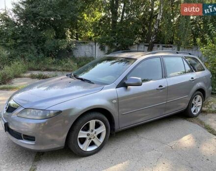 Серый Мазда 6, объемом двигателя 1.8 л и пробегом 168 тыс. км за 5200 $, фото 1 на Automoto.ua