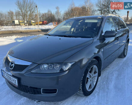 Сірий Мазда 6, об'ємом двигуна 2 л та пробігом 295 тис. км за 4100 $, фото 1 на Automoto.ua