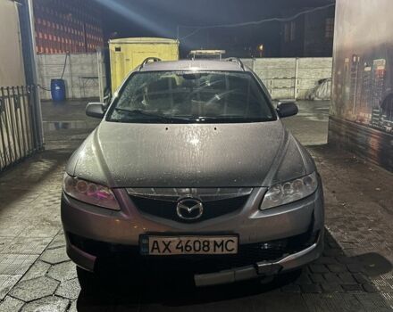 Серый Мазда 6, объемом двигателя 2 л и пробегом 274 тыс. км за 4200 $, фото 1 на Automoto.ua
