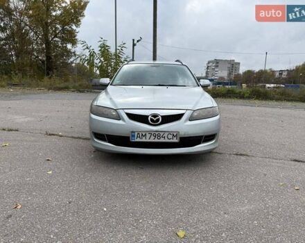 Серый Мазда 6, объемом двигателя 2 л и пробегом 320 тыс. км за 3000 $, фото 1 на Automoto.ua