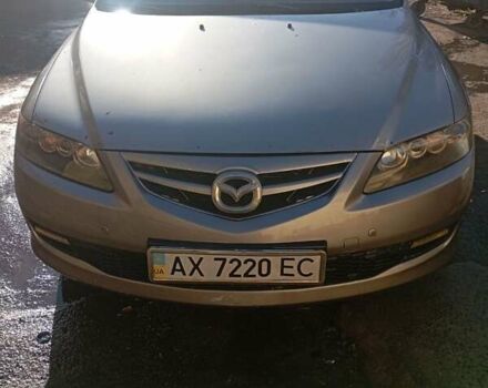 Серый Мазда 6, объемом двигателя 2 л и пробегом 247 тыс. км за 4300 $, фото 1 на Automoto.ua