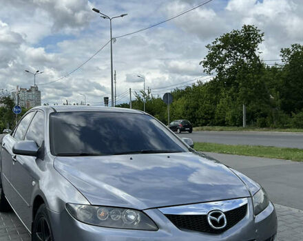 Серый Мазда 6, объемом двигателя 1.8 л и пробегом 243 тыс. км за 5000 $, фото 1 на Automoto.ua