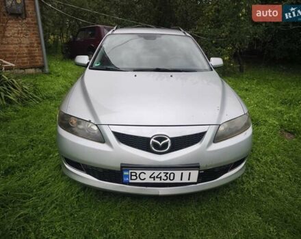 Серый Мазда 6, объемом двигателя 2 л и пробегом 291 тыс. км за 4000 $, фото 1 на Automoto.ua