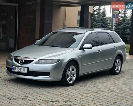 Серый Мазда 6, объемом двигателя 2 л и пробегом 297 тыс. км за 3400 $, фото 1 на Automoto.ua