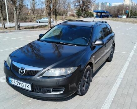 Серый Мазда 6, объемом двигателя 2 л и пробегом 222 тыс. км за 5400 $, фото 1 на Automoto.ua