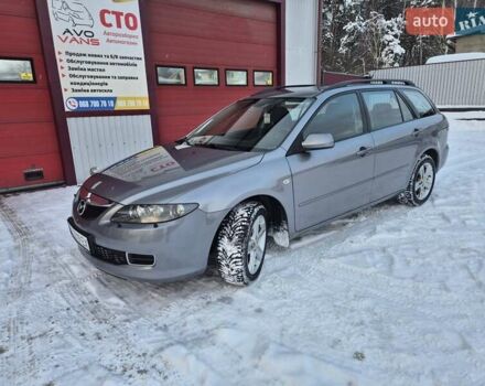 Серый Мазда 6, объемом двигателя 2 л и пробегом 206 тыс. км за 5700 $, фото 1 на Automoto.ua