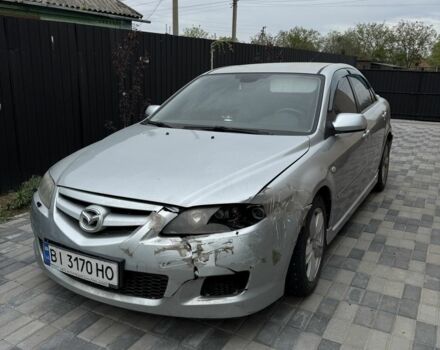 Серый Мазда 6, объемом двигателя 2.3 л и пробегом 200 тыс. км за 3000 $, фото 1 на Automoto.ua