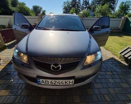 Серый Мазда 6, объемом двигателя 2 л и пробегом 340 тыс. км за 3500 $, фото 1 на Automoto.ua
