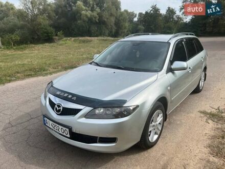Серый Мазда 6, объемом двигателя 2 л и пробегом 276 тыс. км за 6000 $, фото 1 на Automoto.ua
