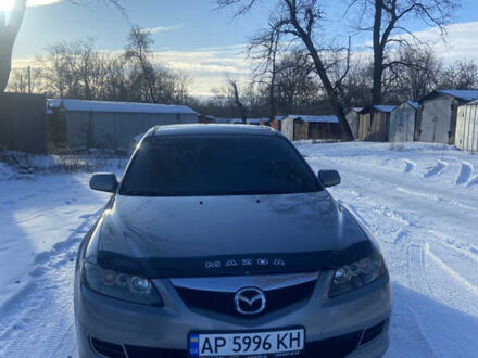 Серый Мазда 6, объемом двигателя 2 л и пробегом 234 тыс. км за 6000 $, фото 1 на Automoto.ua