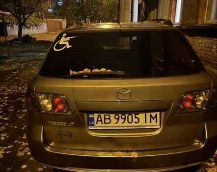 Серый Мазда 6, объемом двигателя 2 л и пробегом 250 тыс. км за 3250 $, фото 1 на Automoto.ua