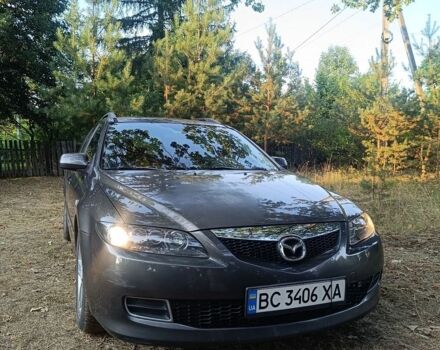 Сірий Мазда 6, об'ємом двигуна 2 л та пробігом 280 тис. км за 4500 $, фото 1 на Automoto.ua