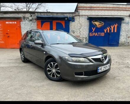 Серый Мазда 6, объемом двигателя 2 л и пробегом 143 тыс. км за 4750 $, фото 1 на Automoto.ua