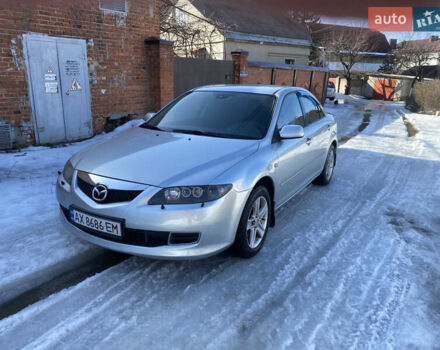 Серый Мазда 6, объемом двигателя 2 л и пробегом 242 тыс. км за 4500 $, фото 1 на Automoto.ua