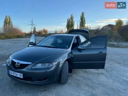 Серый Мазда 6, объемом двигателя 2 л и пробегом 310 тыс. км за 4300 $, фото 1 на Automoto.ua