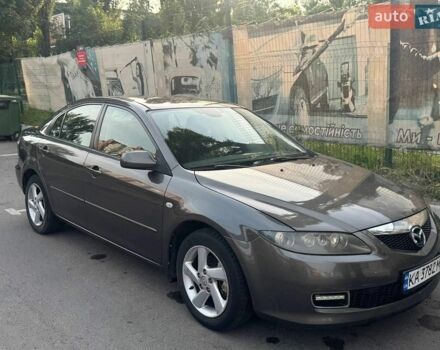 Серый Мазда 6, объемом двигателя 2 л и пробегом 244 тыс. км за 4350 $, фото 1 на Automoto.ua