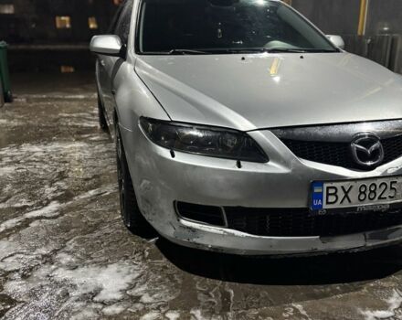Сірий Мазда 6, об'ємом двигуна 2 л та пробігом 245 тис. км за 3950 $, фото 1 на Automoto.ua