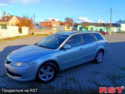 Серый Мазда 6, объемом двигателя 2 л и пробегом 300 тыс. км за 3800 $, фото 1 на Automoto.ua
