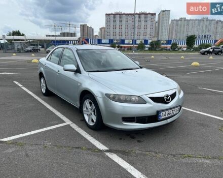 Серый Мазда 6, объемом двигателя 1.8 л и пробегом 220 тыс. км за 4000 $, фото 1 на Automoto.ua