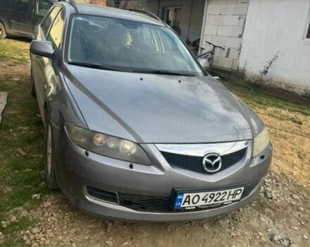 Серый Мазда 6, объемом двигателя 1.9 л и пробегом 324 тыс. км за 4200 $, фото 1 на Automoto.ua