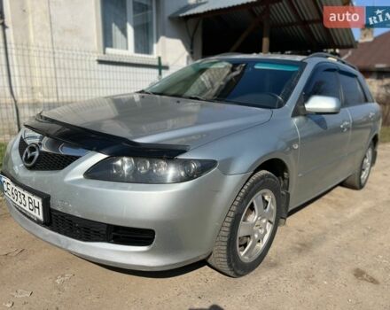 Серый Мазда 6, объемом двигателя 2 л и пробегом 350 тыс. км за 3000 $, фото 1 на Automoto.ua