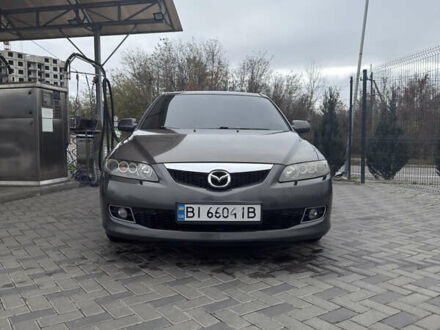 Серый Мазда 6, объемом двигателя 2 л и пробегом 160 тыс. км за 5200 $, фото 1 на Automoto.ua