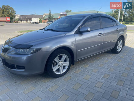 Мазда 6 2006 у Гайсине на Automoto.ua Сірий Мазда 6, об'ємом двигуна 2 л та пробігом 168 тис. км за 6200 $, фото 1 на Automoto.ua