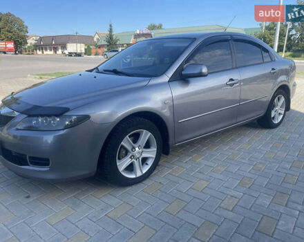 Серый Мазда 6, объемом двигателя 2 л и пробегом 168 тыс. км за 6200 $, фото 1 на Automoto.ua