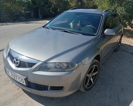 Серый Мазда 6, объемом двигателя 2 л и пробегом 328 тыс. км за 4100 $, фото 1 на Automoto.ua