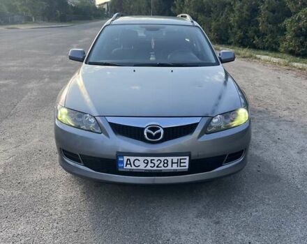 Серый Мазда 6, объемом двигателя 2 л и пробегом 290 тыс. км за 4200 $, фото 1 на Automoto.ua