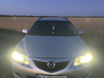 Серый Мазда 6, объемом двигателя 2 л и пробегом 250 тыс. км за 4200 $, фото 1 на Automoto.ua