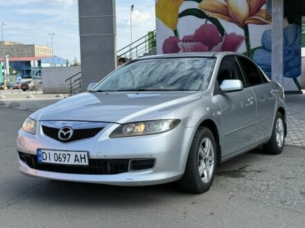 Серый Мазда 6, объемом двигателя 1.8 л и пробегом 316 тыс. км за 3350 $, фото 1 на Automoto.ua