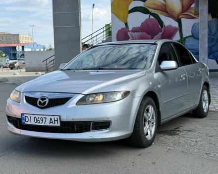 Серый Мазда 6, объемом двигателя 1.8 л и пробегом 316 тыс. км за 3350 $, фото 1 на Automoto.ua