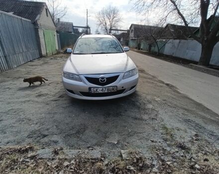 Серый Мазда 6, объемом двигателя 2 л и пробегом 374 тыс. км за 2800 $, фото 1 на Automoto.ua