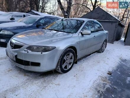 Серый Мазда 6, объемом двигателя 2 л и пробегом 242 тыс. км за 4999 $, фото 1 на Automoto.ua