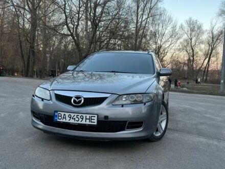 Серый Мазда 6, объемом двигателя 2 л и пробегом 354 тыс. км за 4700 $, фото 1 на Automoto.ua